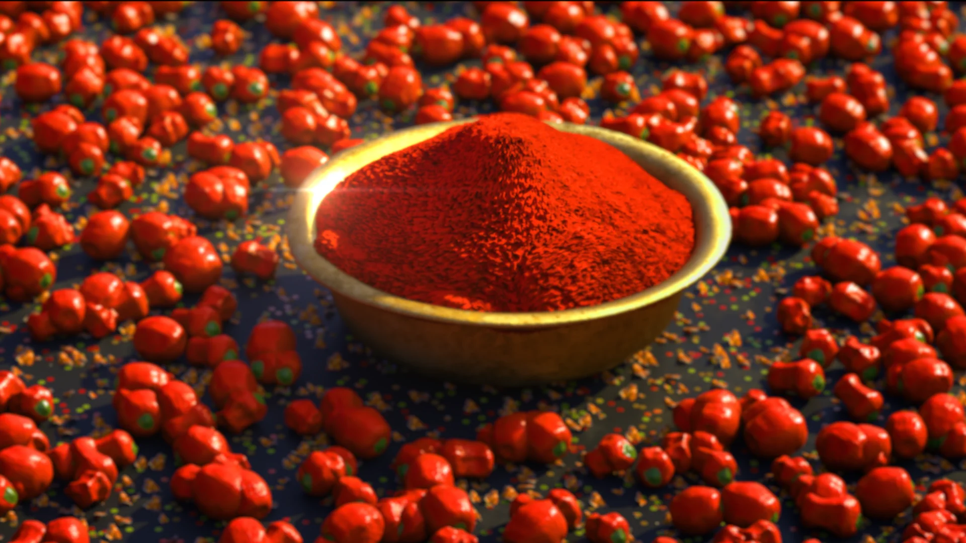 Photorealistic Spice & Packaging Animation